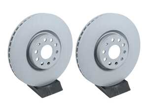 ES#5388050 - 3QF615301JKT3 - Front Brake Rotors - Pair (335x30) - Restore the stopping power in your vehicle - Zimmermann - Volkswagen