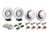 ES#5388418 - 1K0615301AATKT1 - Front & Rear Brake Service Kit - Featuring Brembo rotors, Brembo pads, and wear sensors - Assembled By ECS - Volkswagen