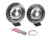 ES#5411686 - 34212284104kKT - Rear Brake Service Kit  - Features SHW Performance cross-drilled rotors, EBC RedStuff pads, and wear sensors. - Assembled By ECS - BMW
