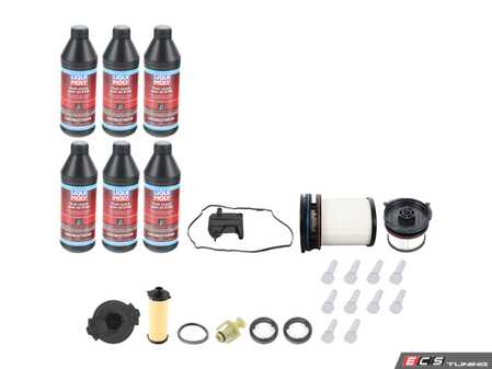ES#5425465 - 2472711300KT1 - Automatic Transmission Service Kit - 724.1 - Featuring all components including Liqui Moly MB 236.22 Spec fluid for your 724.1 8-speed (8G-DCT) dual-clutch transmission! - Assembled By ECS - Mercedes Benz