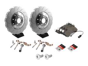 ES#5425720 - 4g0615301ah7KT - Front Brake Service Kit - (390x36mm) - Complete front brake service utilizing genuine components - for owners seeking the dealership service experience - Genuine Volkswagen Audi - Audi