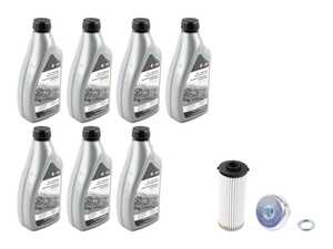 ES#5433863 - 0GC325183AKT - DSG Transmission Service Kit - 7 Liters - Recommended to be serviced every 40k miles, includes filter, O-ring, plug, sealing washer, and enough fluid to drain and fill. - Genuine Volkswagen Audi - Volkswagen