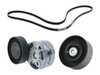 ES#5434671 - 06E903137AC3KT - Accessory Belt Kit - Includes the tensioner assembly, accessory belt, relay roller and hardware - Assembled By ECS - Audi