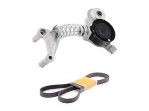 ES#5434714 - 078903137BJKT - Accessory Belt And Tensioner Kit  - Keep your accessories running properly with a new tensioner and drive belt - Assembled By ECS - Audi