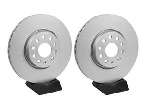 ES#5434716 - 5qv615301KT - Front Brake Rotors - Pair (306x26) - Restore the stopping power in your vehicle. - Genuine Volkswagen Audi - Volkswagen