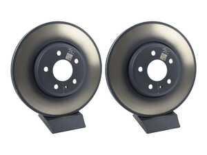ES#5444987 - 8W0615301TKT - Front Brake Rotors - Pair (314x25) - Restore your vehicles stopping power. - Genuine Volkswagen Audi - Audi