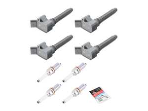 ES#5445047 - mqbeisKT - Genuine Ignition Service Kit - Includes four genuine coil packs and spark plugs - Genuine Volkswagen Audi - Volkswagen
