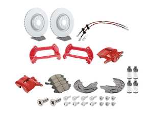 ES#5445301 - b70embbKT - OEM+ Big Brake Kit  - Hand-selected By Enthusiasts, For Enthusiasts - Assembled By ECS - Volkswagen