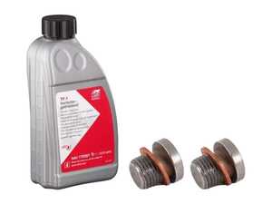 ES#5445321 - G055515A2KT2 - Quattro Ultra Service Kit - Includes Febi Fluid and Two (2) Drain/Fill Plugs - Assembled By ECS - Audi