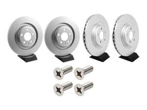 ES#5445324 -  8K0698301MKT2 - Front & Rear Brake Rotor Kit (345x30/330x22) - Featuring a protective Platinum coating - Meyle - Audi