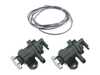 ES#5445708 - 11658509323bKT - Basic Boost Solenoid/Pressure Converter Kit - Includes new boost solenoids and vacuum lines - Assembled By ECS - BMW