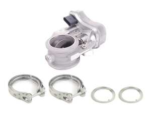 ES#5457662 - 1k0253691jKT - Exhaust Flapper Motor Kit  - Flapper motor located between the catalytic converters - Genuine Volkswagen Audi - Volkswagen