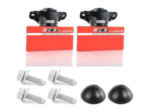 ES#5470528 - 5Q0513353GKT4 - ECS Heavy Duty Rear Shock Mounts - With Install Hardware - Upgrade to a more durable rear shock mount without sacrificing comfort! Improve longevity and ride control all at once. - ECS - Volkswagen