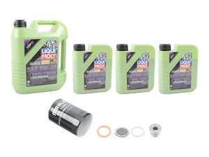 ES#5471115 - 0PB115351KT2 - Liqui Moly Molygen Oil Service Kit (5w-40) - Includes Genuine filter and Liqui Moly Molygen New Generation Engine Oil - Assembled By ECS - Porsche
