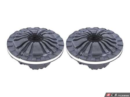 ES#5471141 - 8k0412377c2KT - Front Upper Strut Mount - Pair - Keep your suspension in top shape - Meyle - Audi Porsche