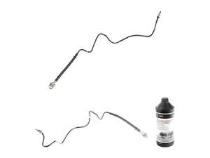 ES#5480684 - 1j0614750KT - Rear Brake Lines Kit - Brake line from mid brake hose to brake caliper - Genuine Volkswagen Audi - Audi Volkswagen