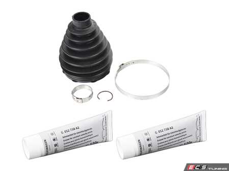 ES#5480811 - 5qm498203dKT - CV Axle Boot Kit - Includes high temperature CV joint grease - Genuine Volkswagen Audi - Volkswagen