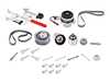 ES#5481173 - 04L260849CKT - TDI Timing Belt, Accessory Belt, and Specialty Tool Service Kit - This complete service package provides the essential internal timing belt, auxiliary drive belt, and heavy-duty locking tools required to safely lock, time, and refresh the valvetrain on the 2.0L TDI EA288 engine. - Assembled By ECS - Volkswagen