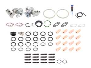 ES#5481178 - 13712247398KT3 - N54 Turbos and Turbocharger Installation Kit - Are your factory N54 turbos plagued by the dreaded wastegate rattle, or worse, starting to blow smoke? Don't just replace them, upgrade your ultimate driving machine with the ultimate DIY refresh kit. - Assembled By ECS - BMW