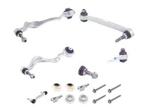 ES#5481196 - 31102283577KT5 - M3/1M Front Control Arm Upgrade and Installation Kit - Over time, factory bushings degrade, leading to sloppy handling, uneven tire wear, and a compromised driving experience. Restore that crisp, factory-fresh steering response and tight handling - Assembled By ECS - BMW