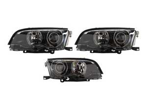 ES#5481225 - 63127165823/4KT - Left And Right E46 M3 Bi-Xenon Headlight Assembly - Don't let weathered lenses ruin the aggressive, clean look of your Ultimate Driving Machine?or compromise your nighttime visibility. - Genuine BMW - BMW