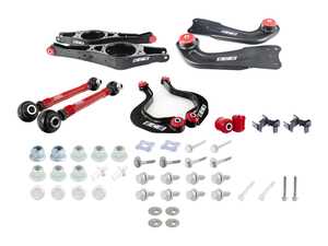 ES#5481226 - 017697ecs04ktKT1 - Performance Rear Control Arm Kit & Installation Hardware - Refresh your rear suspension with new control arms featuring pre-installed ECS Poly. Bushings & Adjustable Toe Arms - ECS - Volkswagen