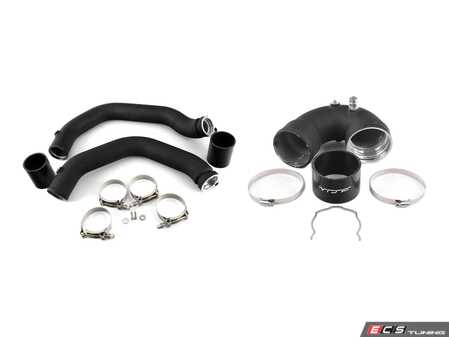 ES#5481237 - 10801050/60KT - VRSF Charge Pipe Upgrade Kit - If your brake pedal is starting to feel spongy, or you're noticing a distinct lack of bite when you drop anchor before a corner, it's time for an upgrade. Don't settle for generic, parts-counter replacements that compromise your driving experience. - Assembled By ECS - BMW
