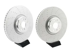 Dimpled Brake Rotors - Front (395x36mm)