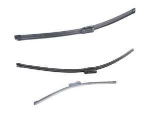 ES#5481314 - 5nn955425ktKT - Front & Rear Wiper Blade - Set - Factory aero wiper blades to restore vision. - Genuine Volkswagen Audi - Volkswagen