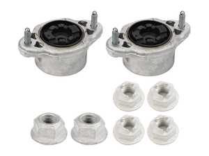 ES#5481338 - 2043200873KT - Rear Upper Shock Mount Kit - Includes rear upper strut mounts, bearings and all installation hardware required. - Lemforder - Mercedes Benz