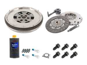 ES#5481369 - 03L105266DLKT - 6-Speed Manual Flywheel & Clutch With Install Kit - Assembled By ECS - Volkswagen