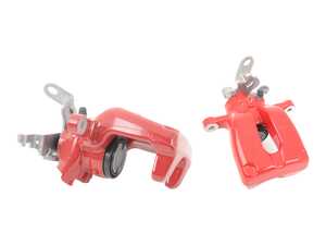 ES#5481373 - 5f0615423KT - Rear Brake Calipers - Pair - Red performance package calipers for left and right sides. - Genuine Volkswagen Audi - Volkswagen