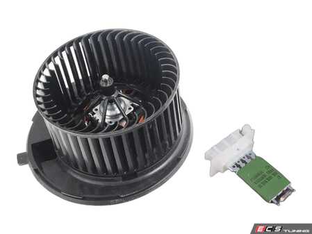ES#5481441 - 1K1819015KT - Blower Motor Assembly -  Resistor - Replace your failed climate control fan and Blower Motor Resistor - Valeo - Audi Volkswagen