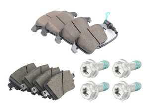 ES#5481464 - 7N0698451CKT1 - Front and Rear Brake Pad Set - Restore stopping power with these new pads - Genuine Volkswagen Audi - Audi Volkswagen