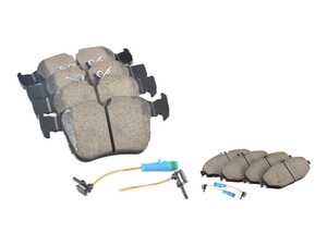 ES#5481478 - eur1794KT - Akebono Euro Ceramic Front & Rear Brake Pad Sets - For those looking for a low dust replacement brake pads - Akebono - Mercedes Benz