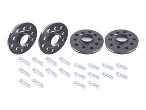 ES#5481529 - ECS10157KTWBKT - ECS Wheel Spacer & Bolt Kit - 15mm And 10mm With Ball Seat Bolts  - Includes everything you need to install spacers on four wheels - ECS - Audi Volkswagen