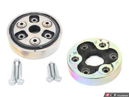ES#5481540 - 5Q0521127KT - Front & Rear Driveshaft Coupling Kit - Connects drive shaft to transfer box and rear differential.  Includes hardware. - Assembled By ECS - Volkswagen