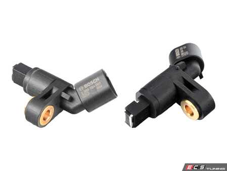 ES#5481557 - 1J0927803KT - Front ABS Sensors - Pair - Includes left and right sides - Assembled By ECS - Audi Volkswagen