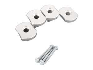 ES#5481574 - 034-601-0032KT - Billet Aluminum Rear Subframe Mount Insert & Stretch Bolt Kit - Maintain proper suspension geometry when cornering and reduce rear subframe movement. Includes stretch bolts. - 034Motorsport - Audi Volkswagen