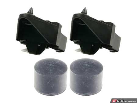 ES#5481630 - 1711117xKT - Lower Radiator Mount & Bracket Refresh Kit - Keep your cooling system securely locked down with this Genuine BMW Lower Radiator Mounting Kit. - Genuine BMW - BMW