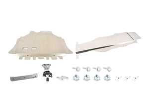 ES#5481697 - 011768ecs01bKT - Aluminum Street Shield Skid Plate & Tunnel Brace Kit - Reinforce your chassis while protecting costly undercarriage components - ECS - Volkswagen