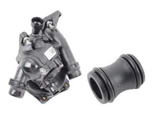 ES#5481698 - 06K121111PKT - Thermostat Housing - Includes thermostat, housing gasket, and Water Pump Union - Genuine Volkswagen Audi - Volkswagen