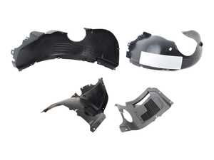 ES#5481710 - 5g0805912lKT - Front Fender Liner Kit - Replace your cracked or missing fender liner pieces - Genuine Volkswagen Audi - Volkswagen