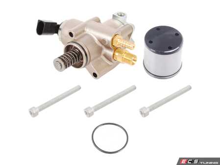 ES#5481713 - 06f127025m2KT - High Pressure Fuel Pump Replacement Kit - Vital kit consisting of HPFP, cam follower, fuel pump sealing o-ring, & fuel pump hardware - Assembled By ECS - Audi Volkswagen