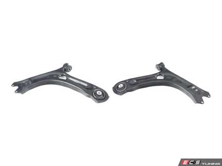 ES#5481726 - 561407151a2KT - Front Control Arm Kit - With new bushings, fits left & right sides - Assembled By ECS - Volkswagen