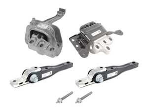 ES#5481733 - 5WA199262EKT1 - Engine, Transmission, And Dogbone Mount Set - Drivetrain Mount Refresh Kit - Genuine Volkswagen Audi - Audi Volkswagen