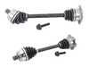 ES#5481737 - 8d0407272bc2KT - Front Axle Assembly - Left & Right  - Replace your worn or broken axle - Assembled By ECS - Audi Volkswagen