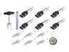 ES#5481742 - 022905715akt2KT - Complete Ignition Service Kit With Tools - Includes six OE coil packs, spark plugs, and necessary tools - Assembled By ECS - Audi Volkswagen