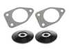ES#5481746 - 3362xx33KT - Rear Upper Shock Mount Installation Hardware Kit - Fabricated to original factory specifications, this kit restores the structural buffer and defensive moisture barrier between your rear shock assembly and the vehicle chassis. - Genuine BMW - BMW