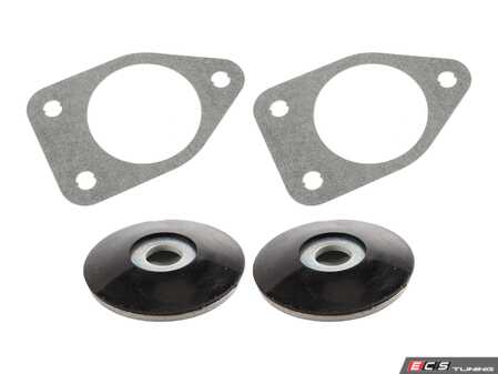 ES#5481746 - 3362xx33KT - Rear Upper Shock Mount Installation Hardware Kit - Fabricated to original factory specifications, this kit restores the structural buffer and defensive moisture barrier between your rear shock assembly and the vehicle chassis. - Genuine BMW - BMW